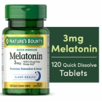 Nature's Bounty Melatonin Quick Dissolve Tablets 3mg