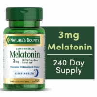 Nature’s Bounty Melatonin 3mg Sleep Support Quick Dissolve Tablets Perspective: Main