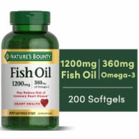 Nature's Bounty Fish Oil Omega-3 Softgels