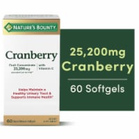 Nature's Bounty® Cranberry Rapid Release Softgels 25200mg