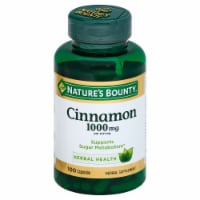 Nature's Bounty® Cinnamon Capsules 1000mg Perspective: Main