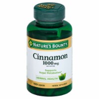 Nature's Bounty® Cinnamon Capsules 1000mg Perspective: Main