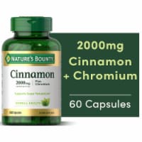 Nature’s Bounty Cinnamon 2000mg + Chromium Capsules