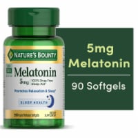 Nature’s Bounty Melatonin Softgels 5mg