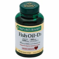 Nature's Bounty Fish Oil D3 Softgels