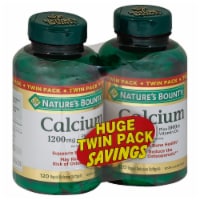 Nature's Bounty Calcium Softgels Twin Pack 1200mg