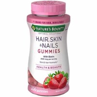 Nature's Bounty eQhof Hair Skin and Nails, 230 Gummies (4 Pack)