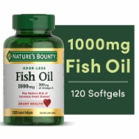 Nature's Bounty® Fish Oil Omega-3 Coated Softgels 1000mg