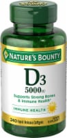 Nature's Bounty® D3 Softgels 125 mcg
