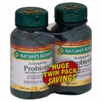 Nature's Bounty Acidophilus Probiotic Tablets Twin Pack