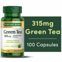 Nature's Bounty Green Tea Extract with EGCG 315 mg Capsules Perspective: Main