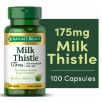 Nature’s Bounty Milk Thistle Standardized Extract 175 mg Capsules