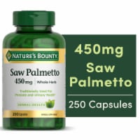 Nature's Bounty® Saw Palmetto Capsules 450mg