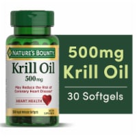 Nature's Bounty Krill Oil 500mg Softgels
