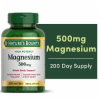 Nature's Bounty Magnesium Tablets 500mg