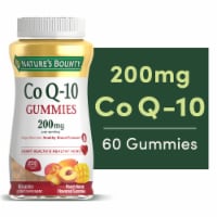 Nature's Bounty® Peach Mango Co Q-10 Gummies 200mg