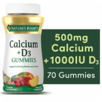 Nature's Bounty Calcium + Vitamin D3 Gummies