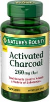 Nature's Bounty Activated Charcoal Capsules 260mg Perspective: Main