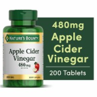 Nature’s Bounty Apple Cider Vinegar 480 mg Tablets Perspective: Main