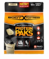 Body Fortress Vanilla Protein Paks Perspective: Main
