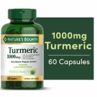 Nature’s Bounty Turmeric + Black Pepper Extract Antioxidant Health Support Capsules, 1000mg Perspective: Main