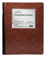 Ampad Gold Fibre Ruled Computation Book - Brown Perspective: Main