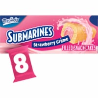 Marinela® Submarinos® Strawberry Creme Filled Snack Cakes