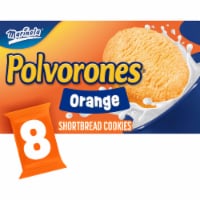 Marinela Polvorones Orange Shortbread Cookies Perspective: Main