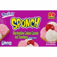 Marinela® Sponch® Coconut & Strawberry Marshmallow Cookies