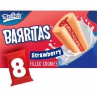 Marinela Barritas Fresa Strawberry Soft Filled Cookie Bars