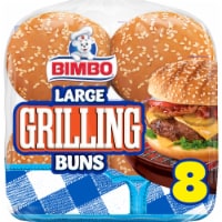 Bimbo® Bimbollos™ Parrilleros Large Seeded Hamburger Buns