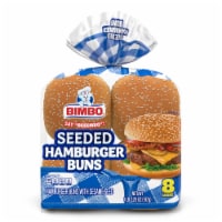 Bimbo Seeded Hamburger Buns Perspective: Main