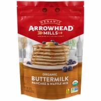 Arrowhead Mills Organic Buttermilk Pancake & Waffle Mix 26 oz Pkg Perspective: Main