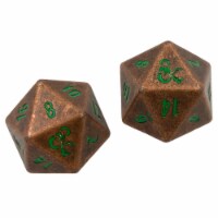 Ultra Pro ULP18782 D20 Heavy Metal Dungeons & Dragons CPGR Dice Bags - Set of 2