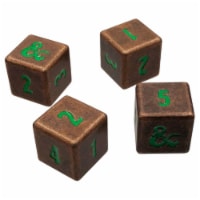 Ultra Pro ULP18783 D6 Heavy Metal Dungeons & Dragons CPGR Dice Bags - Set of 4