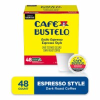 Café Bustelo Espresso Style, Dark Roast Coffee, Keurig K-Cup Pods Perspective: Main