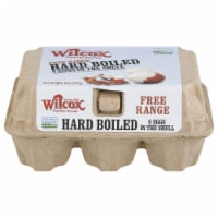 Wilcox Free Range Hardboiled Shell Eggs