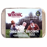 Wilcox Organic Cage Free Extra Large Brown Eggs Perspective: Main