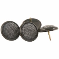 Waxman Carpet Based Nail-On Glides - 4 Pack