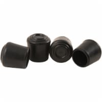 Waxman Softtouch® Rubber Chair Tips - Black Perspective: Main