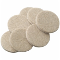 Waxman Self-Stick Felt Pads - 16 Pack - Oatmeal Perspective: Main