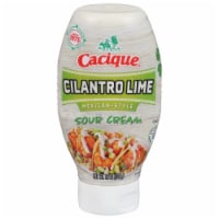 Cacique Cilantro Lime Mexican Style Sour Cream