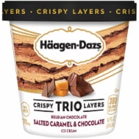 Haagen-Dazs® Salted Caramel & Chocolate Trio Crispy Layers Ice Cream