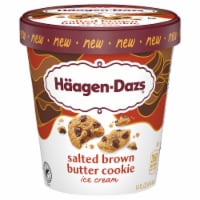 Haagen-Dazs® Salted Brown Butter Cookie Ice Cream Perspective: Main