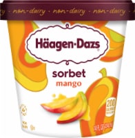 Haagen-Dazs Mango Sorbet, 14oz Perspective: Main
