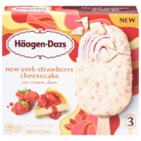 Haagen-Dazs® New York Strawberry Cheesecake Ice Cream Bars Perspective: Main
