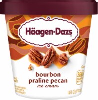 Haagen-Dazs Bourbon Praline Pecan Ice Cream, 14oz Perspective: Main