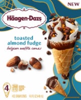Haagen-Dazs® Toasted Almond Fudge Ice Cream Cones