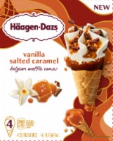 Haagen-Dazs® Vanilla Salted Caramel Ice Cream Cones