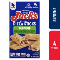 Jack’s Pull-Apart Supreme Pizza Sticks Extra Large Pizza Frozen Snack Rolls Perspective: Main